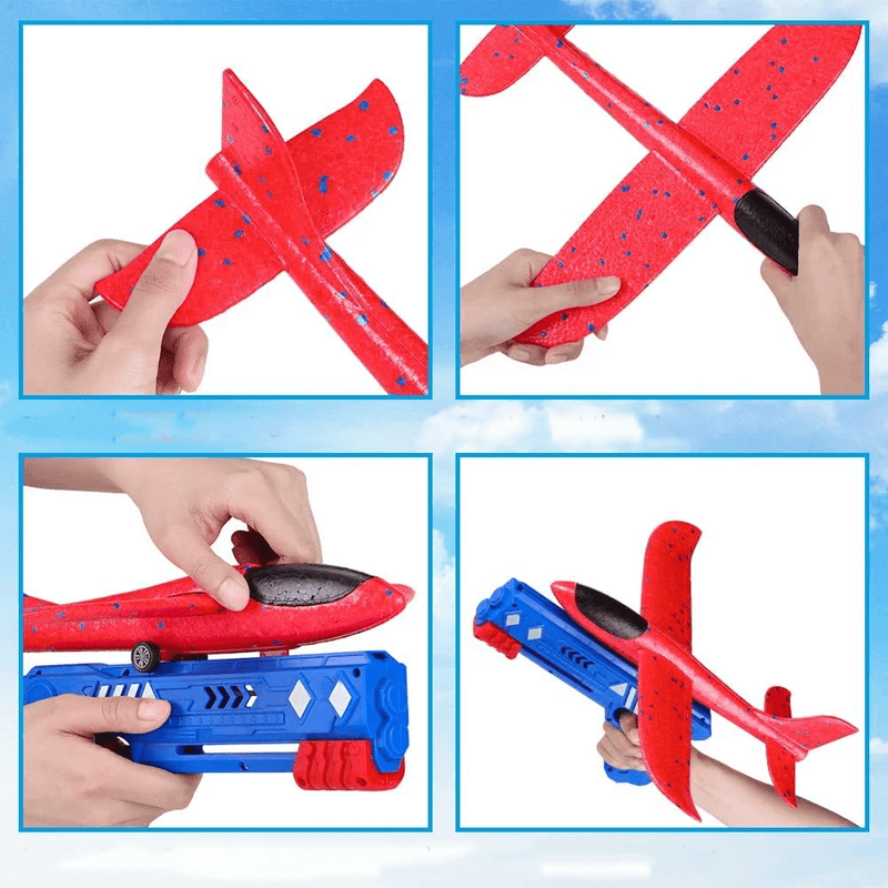 Lançador de Avião FlyToy - Click Shop